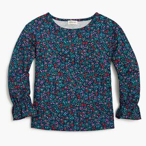 Crewcuts Long-Sleeve Ruffle Top - Girls Size M
